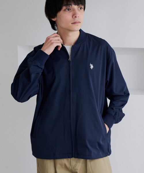 U.S. POLO ASSN.(ユーエスポロアッスン)の「【U.S. POLO ASSN.】ストレッチ リブ ブルゾン(ブルゾン・メンズ・ネイビー/アイボリー・M)」の15枚目の写真