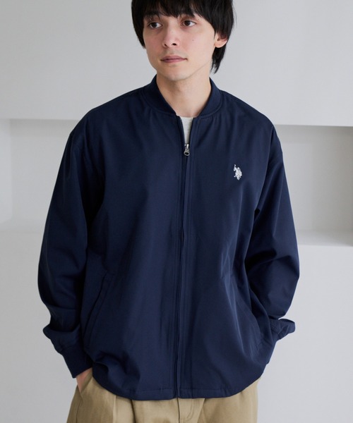 U.S. POLO ASSN.(ユーエスポロアッスン)の「【U.S. POLO ASSN.】ストレッチ リブ ブルゾン(ブルゾン・メンズ・ネイビー/アイボリー・M)」の13枚目の写真