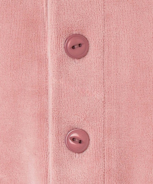 BAYFLOW(ベイフロー)の「ベロアヘンリーネックプルオーバー(Tシャツ/カットソー・メンズ・チャコール/グリーン/ピンク・MEDIUM/LARGE)」の16枚目の写真