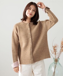 FOUND GOOD | WフェイスハイショクニットCD(カーディガン/ボレロ)