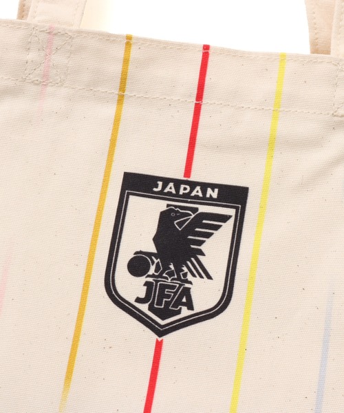 adidas(アディダス)の「adidas サッカー日本代表 TOTE BAG アウェイ(トートバッグ・メンズ・ベージュ・ONE SIZE)」の2枚目の写真