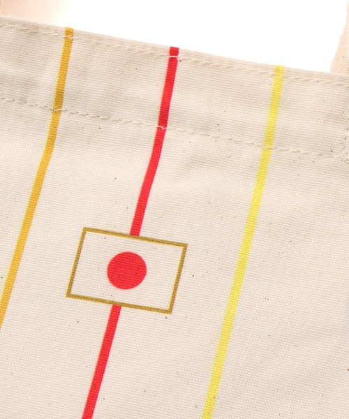 adidas(アディダス)の「adidas サッカー日本代表 TOTE BAG アウェイ(トートバッグ・メンズ・ベージュ・ONE SIZE)」の5枚目の写真