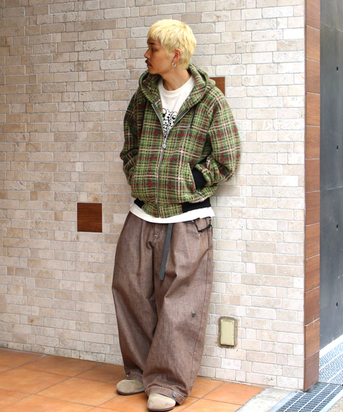 BOTT(ボット)の「BoTT / ボット Fleece Zip Hoodie(パーカー・メンズ・ブルー/グリーン・MEDIUM/LARGE)」の6枚目の写真