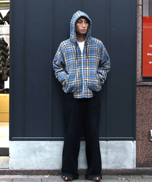 BOTT(ボット)の「BoTT / ボット Fleece Zip Hoodie(パーカー・メンズ・ブルー/グリーン・MEDIUM/LARGE)」の13枚目の写真