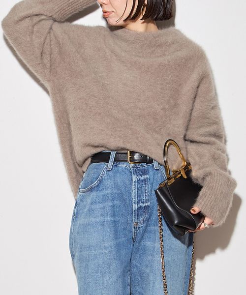 追加》FOX CASHMERE オフプルオーバー（ニット/セーター）｜journal