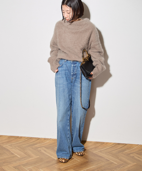 追加》FOX CASHMERE オフプルオーバー（ニット/セーター）｜journal