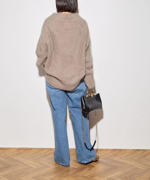 journalstand l`essage フォックスカシミヤオフプルオーバー ジャーナルスタンダード レサージュ JOURNAL STANDARD L'ESSAGE 《追加