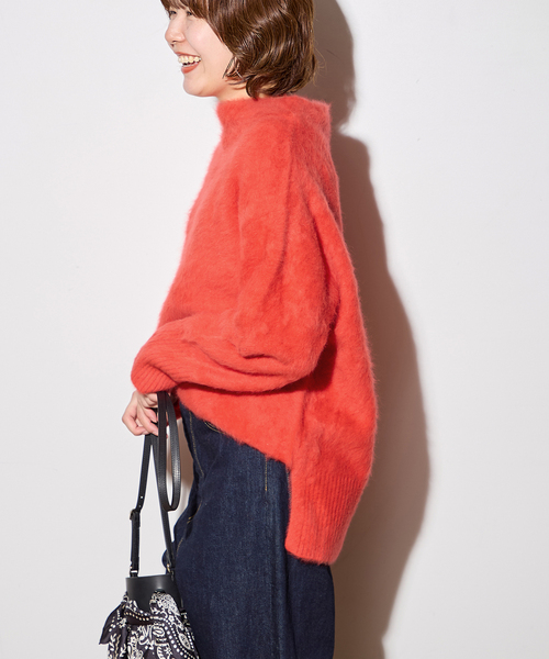 追加》FOX CASHMERE オフプルオーバー（ニット/セーター）｜journal