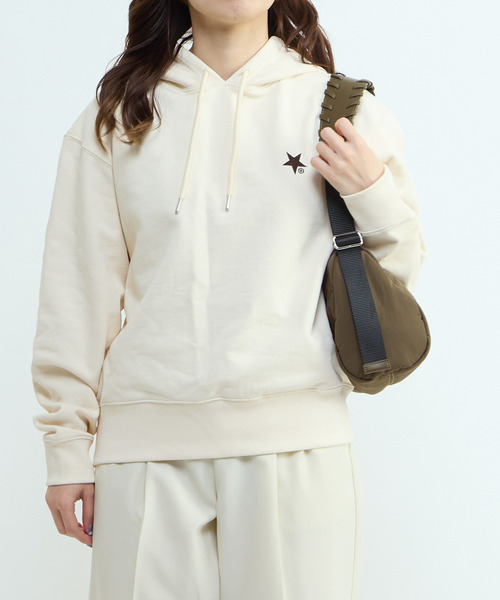 CONVERSE TOKYO(コンバーストウキョウ)の「BACK LOGO HOODIE(パーカー・レディース・ブルー/オフホワイト/ブラック・FREE)」の9枚目の写真