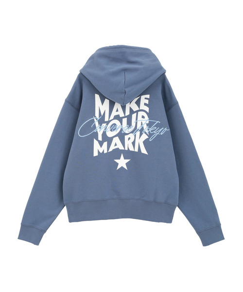 CONVERSE TOKYO(コンバーストウキョウ)の「BACK LOGO HOODIE(パーカー・レディース・ブルー/オフホワイト/ブラック・FREE)」の16枚目の写真