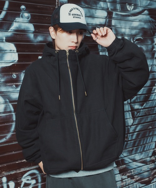 improves（インプローブス）の「ボアライナー ダック パーカーブルゾン（ブルゾン・メンズ・キャメル/ブラック・SMALL/MEDIUM/LARGE/X-LARGE）」の6枚目の写真