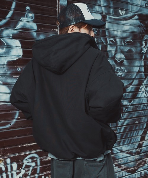 improves（インプローブス）の「ボアライナー ダック パーカーブルゾン（ブルゾン・メンズ・キャメル/ブラック・SMALL/MEDIUM/LARGE/X-LARGE）」の8枚目の写真