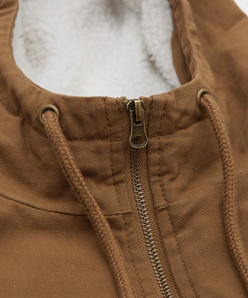 improves（インプローブス）の「ボアライナー ダック パーカーブルゾン（ブルゾン・メンズ・キャメル/ブラック・SMALL/MEDIUM/LARGE/X-LARGE）」の18枚目の写真