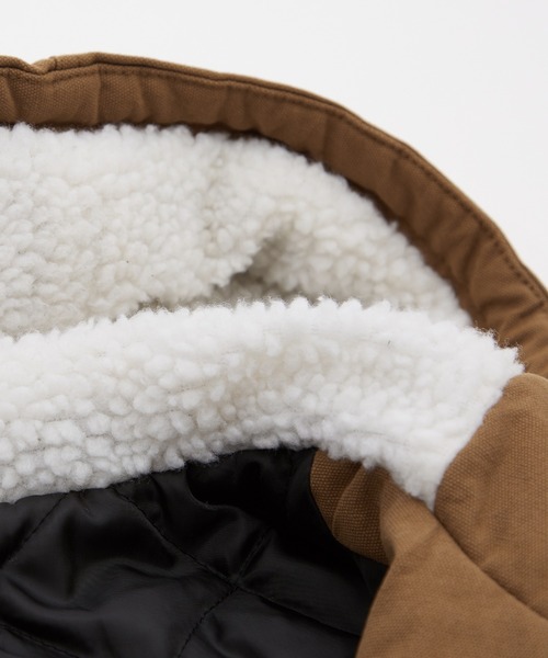 improves（インプローブス）の「ボアライナー ダック パーカーブルゾン（ブルゾン・メンズ・キャメル/ブラック・SMALL/MEDIUM/LARGE/X-LARGE）」の3枚目の写真