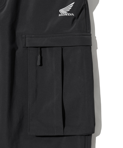PHYPS MOTORCYCLE(フィップスモーターサイクル)の「Hot-Tech Cargo Pants Black(スウェットパンツ・レディース・その他・SMALL/MEDIUM/LARGE/X-LARGE)」の12枚目の写真