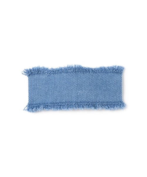 BEAMS BOY(ビームスボーイ)の「カットオフ バレッタ(バレッタ/ヘアクリップ・レディース・インディゴブルー/ブルー・ONE SIZE)」の4枚目の写真