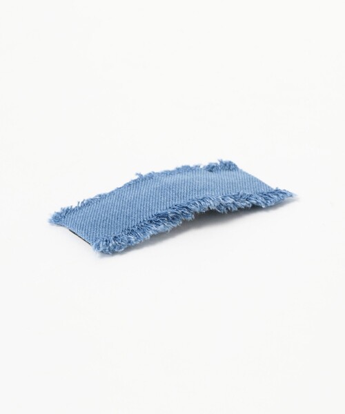 BEAMS BOY(ビームスボーイ)の「カットオフ バレッタ(バレッタ/ヘアクリップ・レディース・インディゴブルー/ブルー・ONE SIZE)」の6枚目の写真