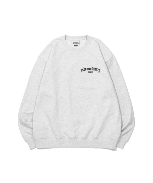 EXTRAORDINARY（エクストラオーディナリー）の「QUEEN TAROT CREWNECK L.M/GREY（スウェット・メンズ・その他・MEDIUM/LARGE/X-LARGE）」の2枚目の写真