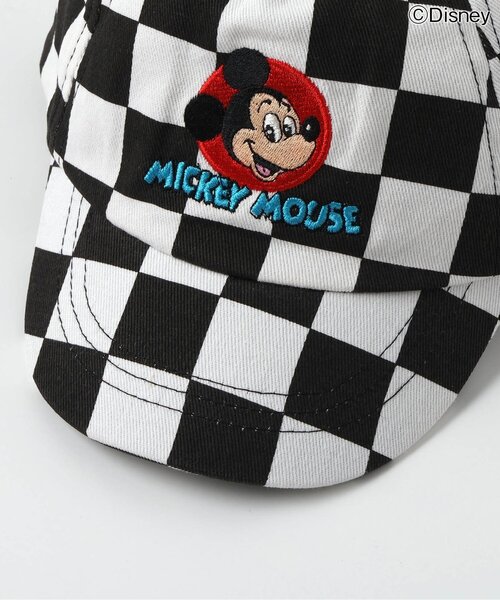 Disney(ディズニー)の「ディズニーキャラクター/刺繍キャップ(キャップ・キッズ・オフホワイト/ブラック・54/50/58)」の6枚目の写真