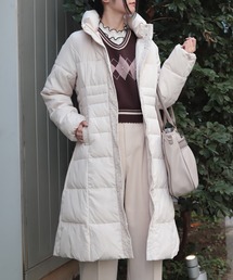 axes femme｜アクシーズファムのダウンジャケット/コート（ベージュ系
