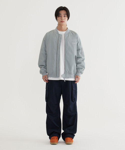 COVERNAT(カバーナット)の「MA-1ジャケット グレイッシュブルー(ブルゾン・レディース・その他・X-LARGE/SMALL/MEDIUM/LARGE)」の6枚目の写真