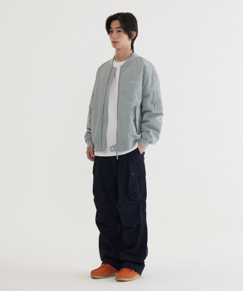 COVERNAT(カバーナット)の「MA-1ジャケット グレイッシュブルー(ブルゾン・レディース・その他・X-LARGE/SMALL/MEDIUM/LARGE)」の5枚目の写真