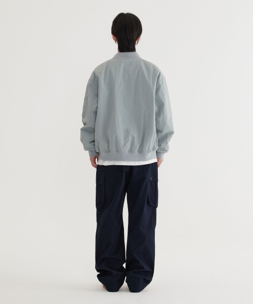 COVERNAT(カバーナット)の「MA-1ジャケット グレイッシュブルー(ブルゾン・レディース・その他・X-LARGE/SMALL/MEDIUM/LARGE)」の4枚目の写真