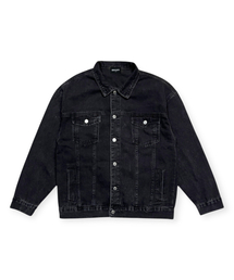 BORN SLIPPY（ボーンスリッピー）の「Basic Washing Denim Jacket (Black)（デニムジャケット）」