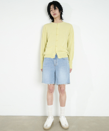 DUSTYWHITE（ダスティーホワイト）の「デストロイドライトブルーデニムショーツ（その他パンツ）」