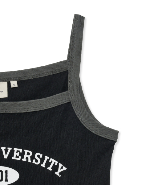 YALE（イェール）の「ウィメンズ 1701 ロゴスポーツタンクトップ_ブラック（Tシャツ/カットソー・レディース・その他・SMALL/MEDIUM）」の5枚目の写真