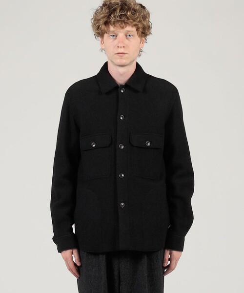 セール】ボイルドウール シャツブルゾン MANTECO（ブルゾン