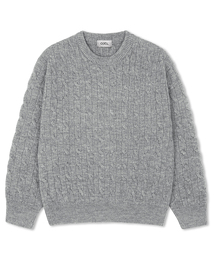 ケーブルラウンドヘビーニットプルオーバー 11 COLOR COOSKT068