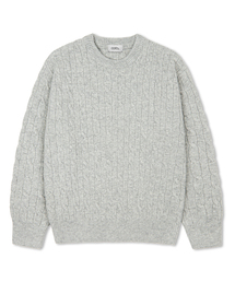 ケーブルラウンドヘビーニットプルオーバー 11 COLOR COOSKT068