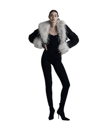 ODOR（オドー）の「Trich collar padding in matt black（ダウンジャケット/コート）」