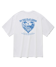 プレイチェス 半袖Tシャツ ホワイト