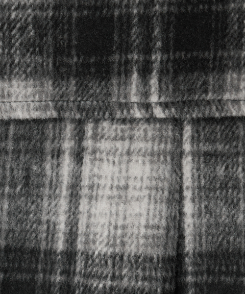 MENASOO(ミナス)の「MNS Classic Check Oversized Shirt Jacket_Black(その他アウター・レディース・ブラック・F)」の22枚目の写真