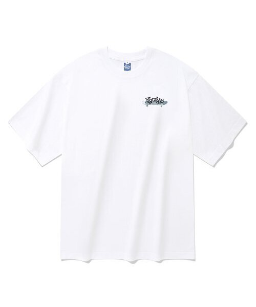 RADINEO（ラディネオ）の「スケートボード 半袖Tシャツ ホワイト（Tシャツ/カットソー・メンズ・その他・LARGE/MEDIUM/SMALL/X-LARGE）」の2枚目の写真