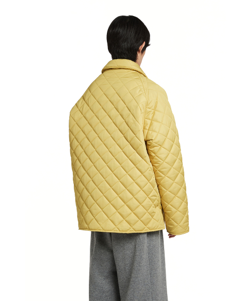 TRUNK PROJECT（トランクプロジェクト）の「Collar Quilted Jacket_Yellow（ダウンジャケット/コート・メンズ・イエロー・X-SMALL/SMALL/LARGE）」の2枚目の写真