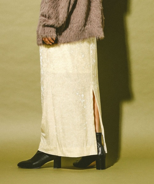 GLOBAL WORK（グローバルワーク）の「ベロアスカート/611191（スカート・レディース・ホワイト系その他7/ブラウン・MEDIUM/LARGE）」の11枚目の写真