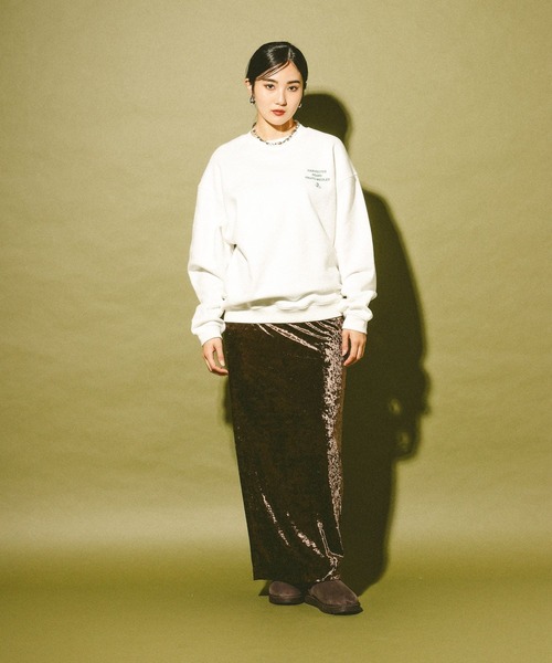 GLOBAL WORK（グローバルワーク）の「ベロアスカート/611191（スカート・レディース・ホワイト系その他7/ブラウン・MEDIUM/LARGE）」の12枚目の写真