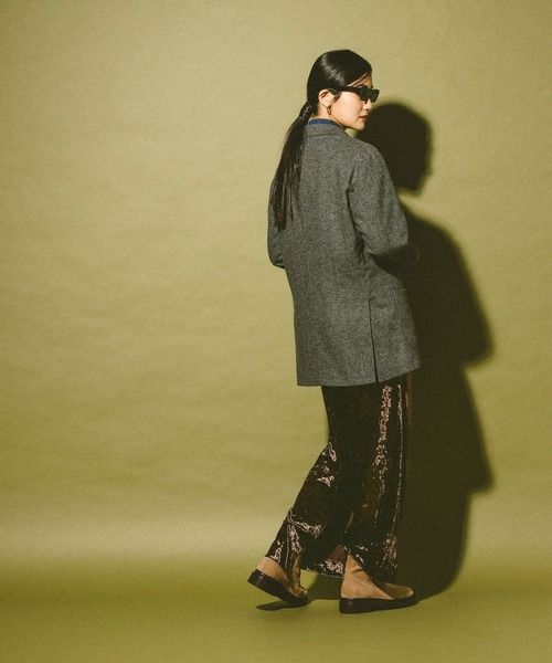 GLOBAL WORK（グローバルワーク）の「ベロアスカート/611191（スカート・レディース・ホワイト系その他7/ブラウン・MEDIUM/LARGE）」の18枚目の写真