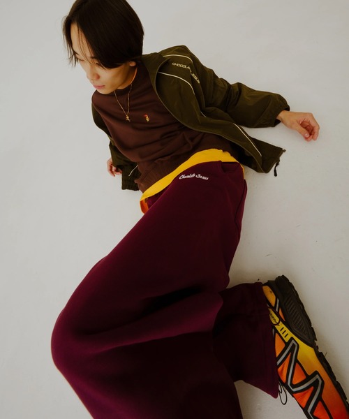 Chocolate Jesus （チョコレートジーザス ）の「MINI OG LOGO SWEATPANTS（スウェットパンツ・メンズ・アッシュ/パープル/ブラック・X-LARGE/LARGE/MEDIUM/SMALL）」の6枚目の写真