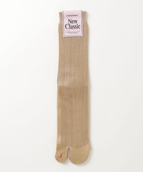 MARCOMONDE（マルコモンド）の「MARCOMONDE / グリッター タビソックス（ソックス/靴下・レディース・シルバー/ライトブルー/ラベンダー/ゴールド/ライトグリーン・FREE）」の5枚目の写真