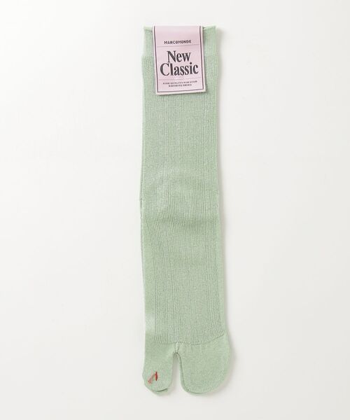 MARCOMONDE（マルコモンド）の「MARCOMONDE / グリッター タビソックス（ソックス/靴下・レディース・シルバー/ライトブルー/ラベンダー/ゴールド/ライトグリーン・FREE）」の2枚目の写真