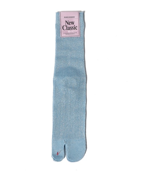 MARCOMONDE（マルコモンド）の「MARCOMONDE / グリッター タビソックス（ソックス/靴下・レディース・シルバー/ライトブルー/ラベンダー/ゴールド/ライトグリーン・FREE）」の3枚目の写真