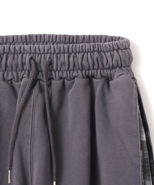 atmos pink（アトモスピンク）の「atmos pink Check Docking Sweat Pants / アトモス ピンク チェック ドッキング スウェット パンツ（スウェットパンツ・レディース・ブラウン/ピンク/チャコール・FREE）」の4枚目の写真