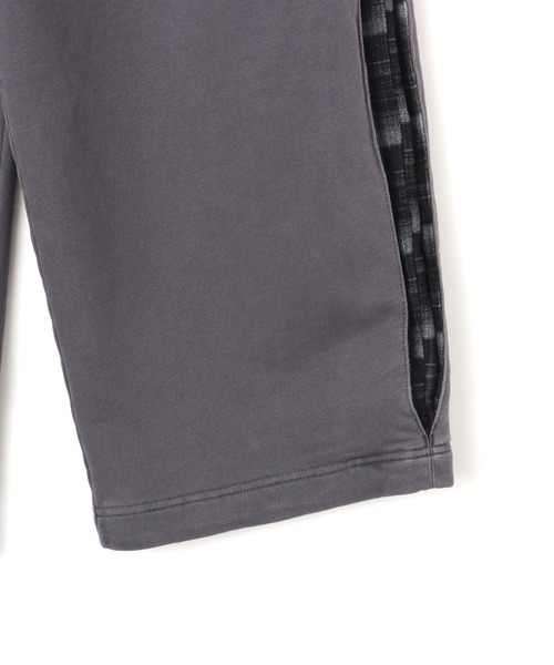 atmos pink（アトモスピンク）の「atmos pink Check Docking Sweat Pants / アトモス ピンク チェック ドッキング スウェット パンツ（スウェットパンツ・レディース・ブラウン/ピンク/チャコール・FREE）」の5枚目の写真