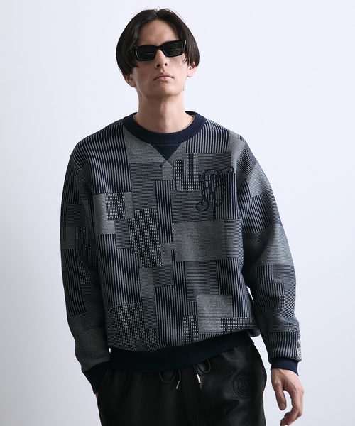 PARIS SAINT-GERMAIN（パリサンジェルマン）の「【Paris Saint-Germain / パリ・サン＝ジェルマン】 JP Panel Sweat Knit（ニット/セーター・メンズ・ブルー系その他・X-LARGE/LARGE/MEDIUM）」の12枚目の写真