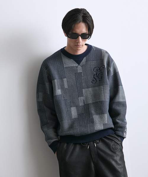 PARIS SAINT-GERMAIN（パリサンジェルマン）の「【Paris Saint-Germain / パリ・サン＝ジェルマン】 JP Panel Sweat Knit（ニット/セーター・メンズ・ブルー系その他・X-LARGE/LARGE/MEDIUM）」の13枚目の写真