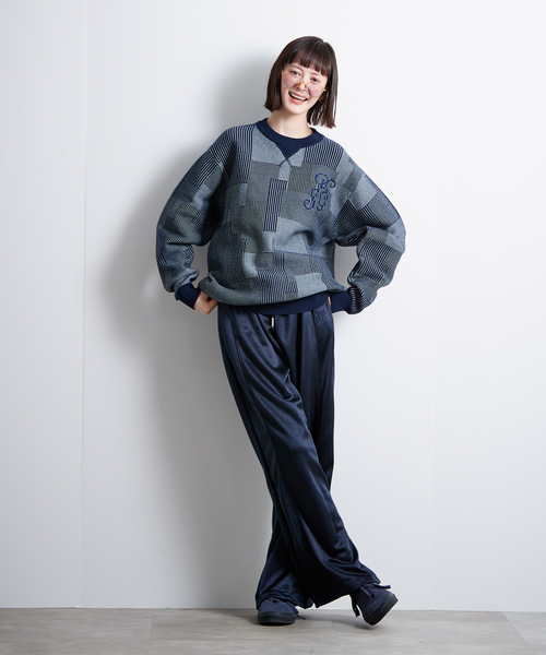 PARIS SAINT-GERMAIN（パリサンジェルマン）の「【Paris Saint-Germain / パリ・サン＝ジェルマン】 JP Panel Sweat Knit（ニット/セーター・メンズ・ブルー系その他・X-LARGE/LARGE/MEDIUM）」の20枚目の写真